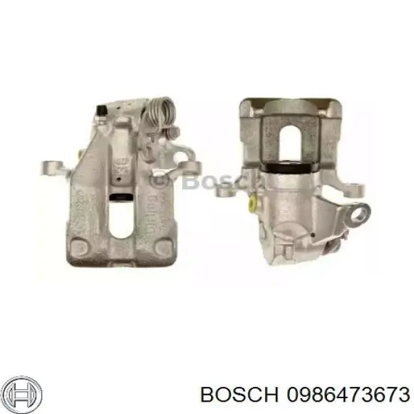 0 986 473 673 Bosch суппорт тормозной задний левый
