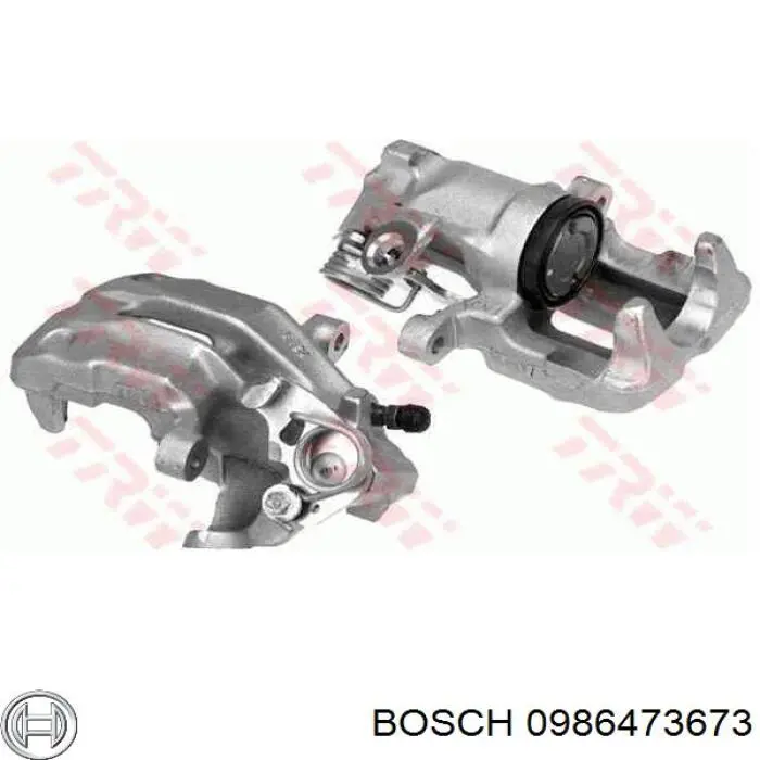 Задний левый суппорт Bosch 0986473673 цена, от 61.24 USD