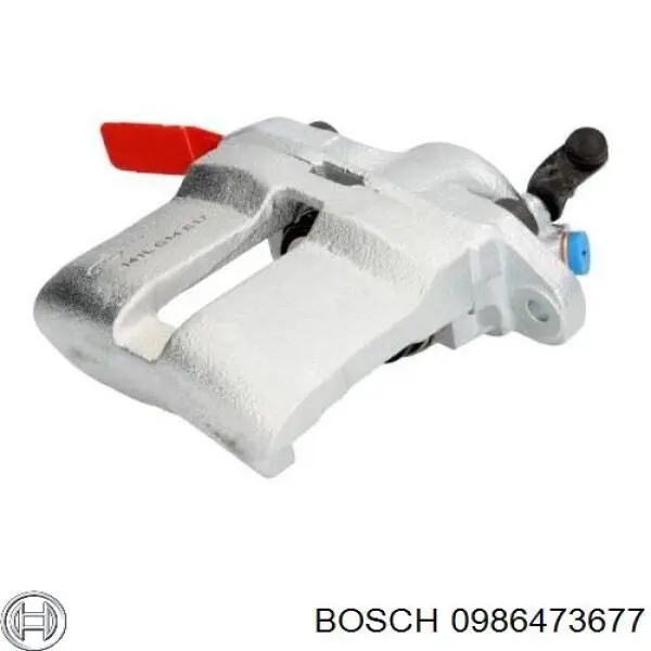 Суппорт тормозной передний левый 0986473677 Bosch