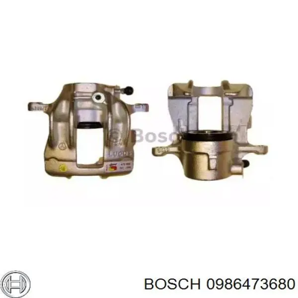 Суппорт тормозной передний левый 0986473680 Bosch