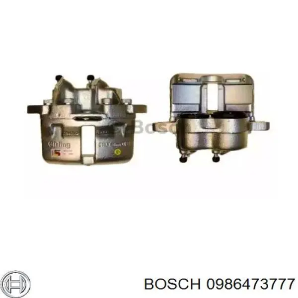 Суппорт тормозной передний правый 0986473777 Bosch