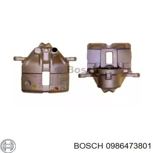 Суппорт тормозной передний правый 0986473801 Bosch