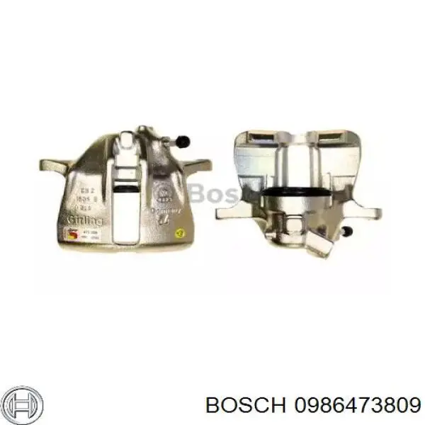 Суппорт тормозной передний правый 0986473809 Bosch