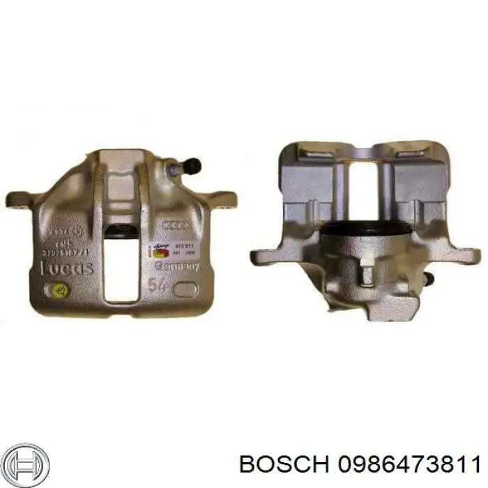 Суппорт тормозной передний правый 0986473811 Bosch