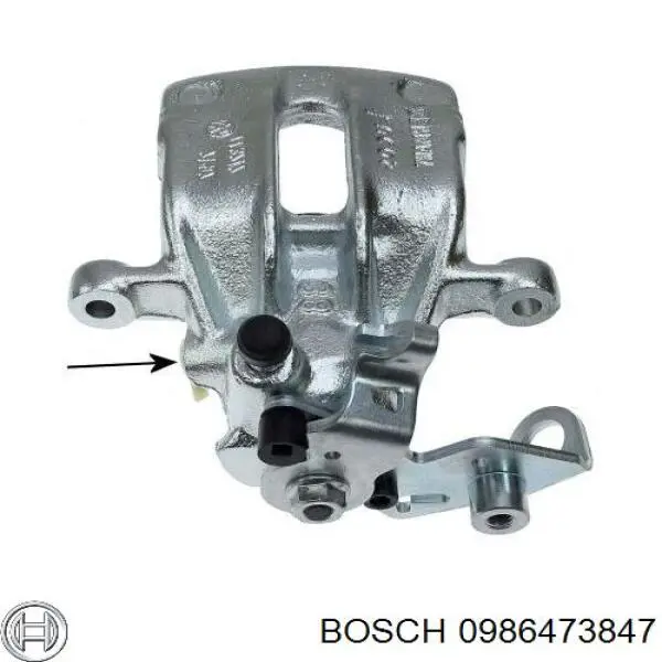 Суппорт задний правый 0986473847 Bosch
