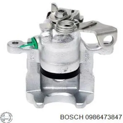 Тормозной суппорт правый задний Bosch 0986473847 цена, от 54.07 USD