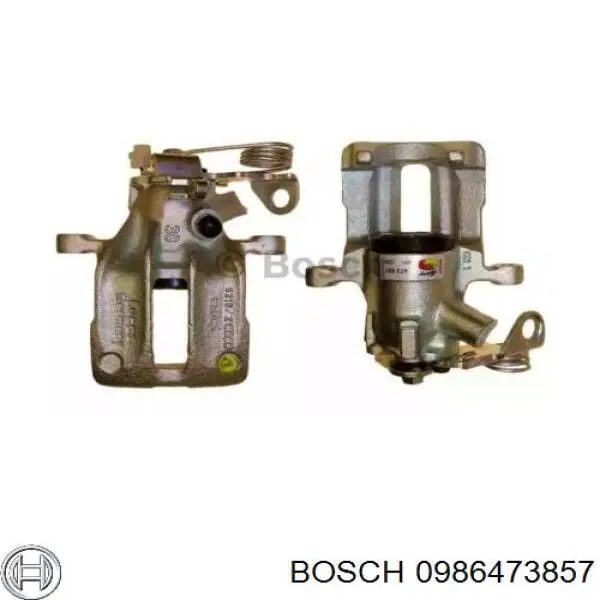 0986473857 Bosch суппорт тормозной задний правый