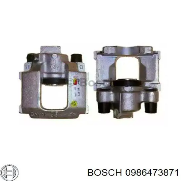 Суппорт тормозной задний левый 0986473871 Bosch