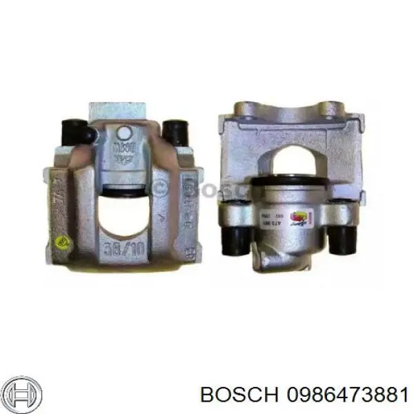 Суппорт тормозной задний левый 0986473881 Bosch