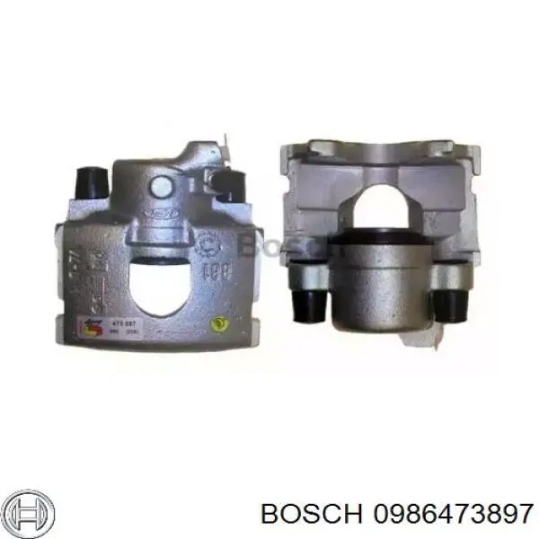 Суппорт тормозной передний левый 0986473897 Bosch