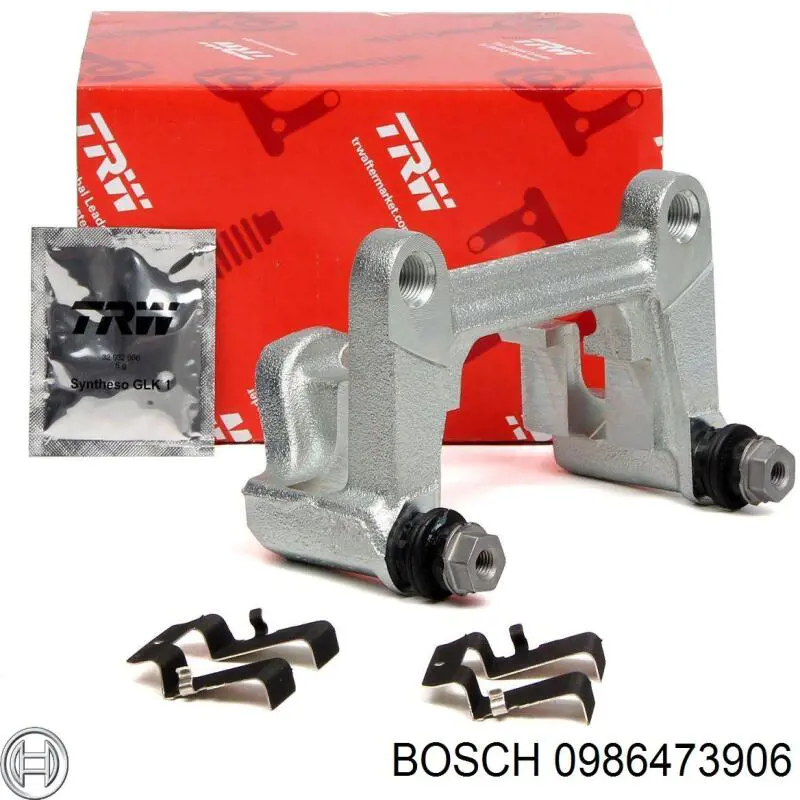 0986473906 Bosch суппорт тормозной передний правый