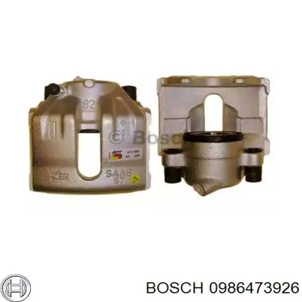 Суппорт тормозной передний правый 0986473926 Bosch