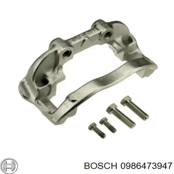 Купить 0986473947 Bosch Суппорт задний левый