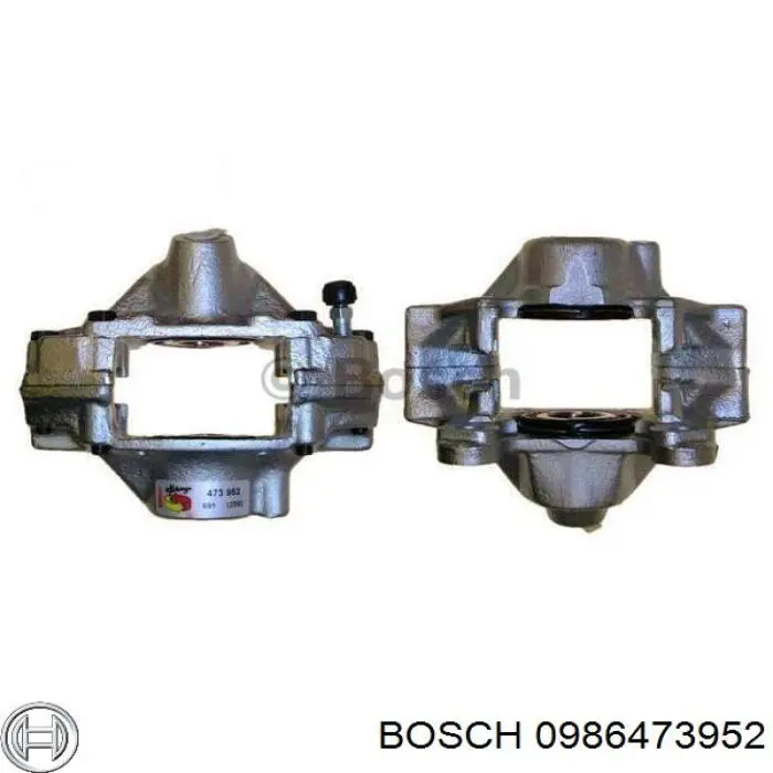 0 986 473 952 Bosch суппорт тормозной задний правый