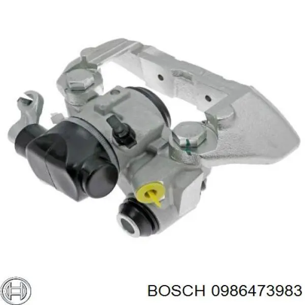 Суппорт тормозной левый задний Bosch 0986473983