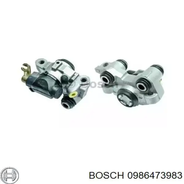 Задний левый суппорт Bosch 0986473983 цена, от 81.23 USD