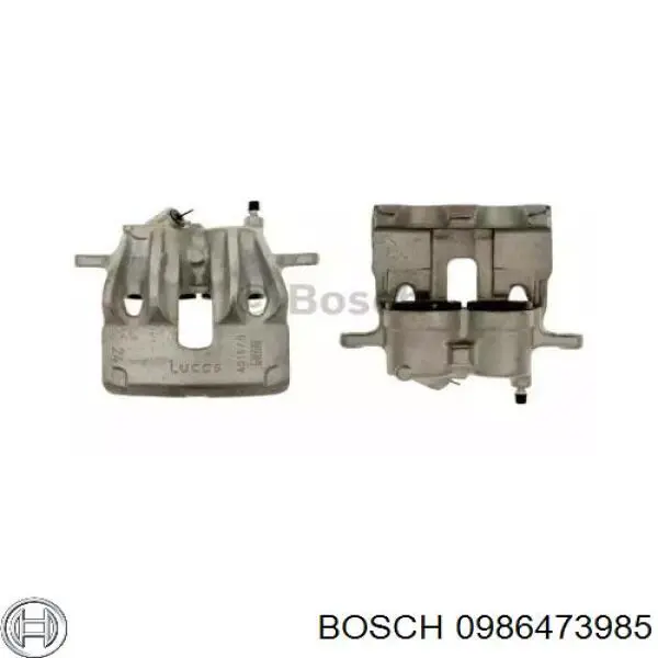 Суппорт тормозной передний левый 0986473985 Bosch