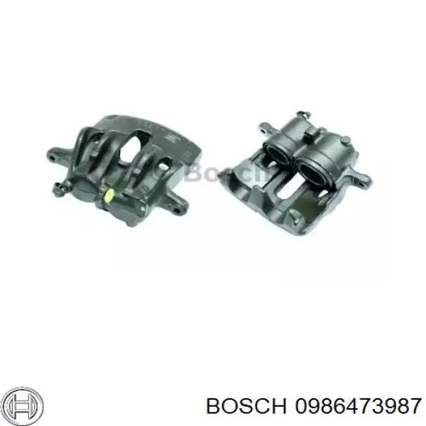 Суппорт тормозной передний левый 0986473987 Bosch