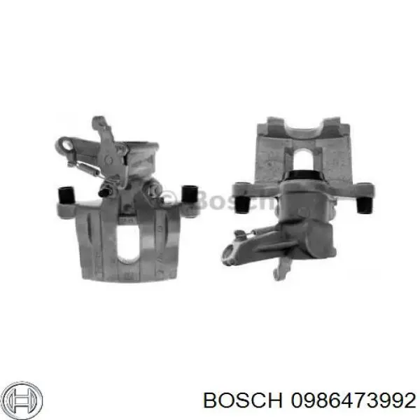 0 986 473 992 Bosch суппорт тормозной задний левый