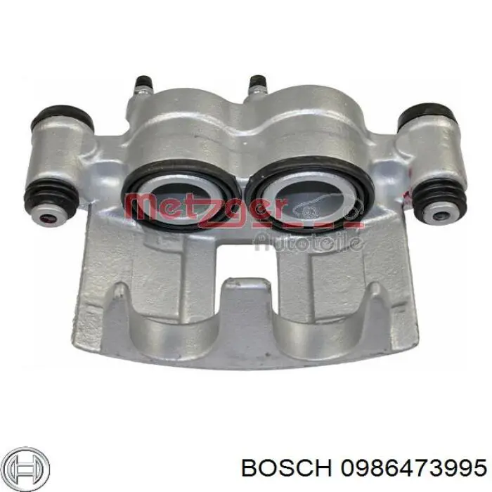 0986473995 Bosch Суппорт тормозной, передний, левый