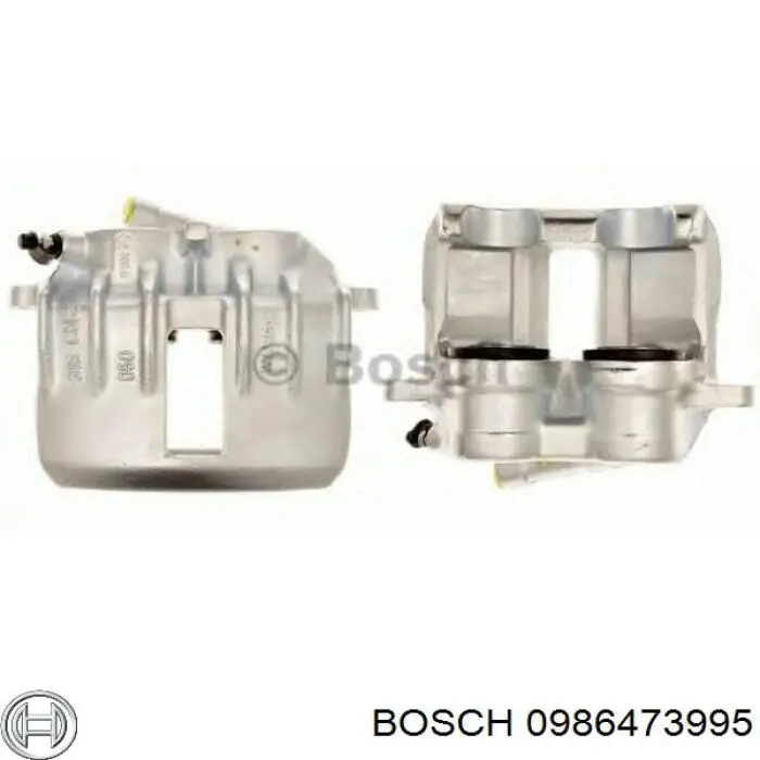 Купить 0986473995 Bosch Суппорт тормозной передний левый