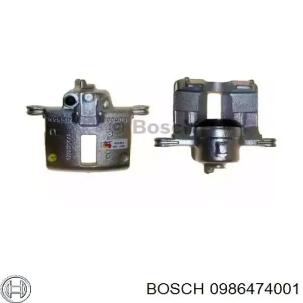 Суппорт тормозной передний правый 0986474001 Bosch