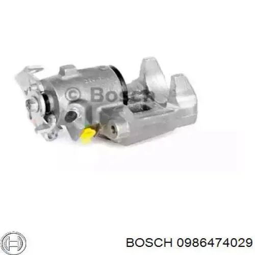 Суппорт тормозной задний правый Bosch 0986474029