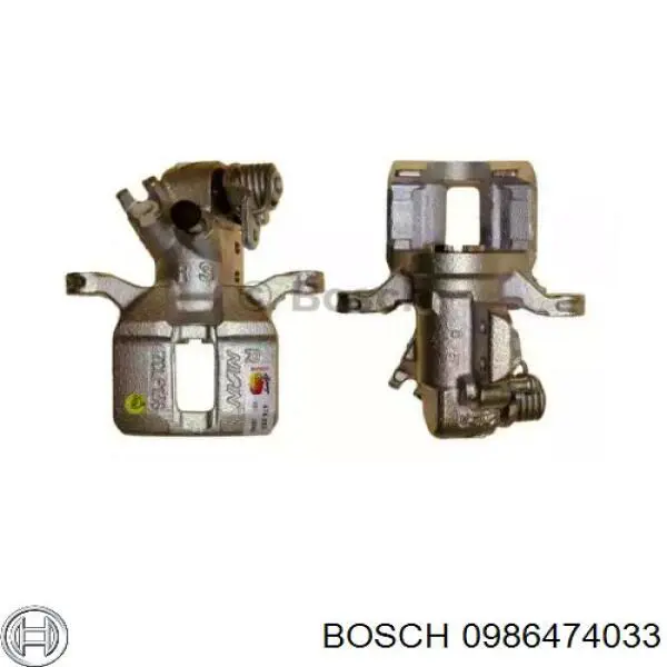 Суппорт тормозной задний правый 0986474033 Bosch