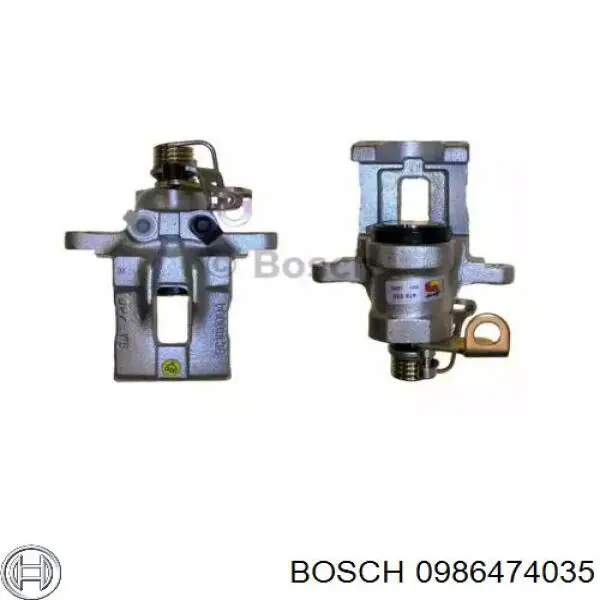 Суппорт тормозной задний правый 0986474035 Bosch