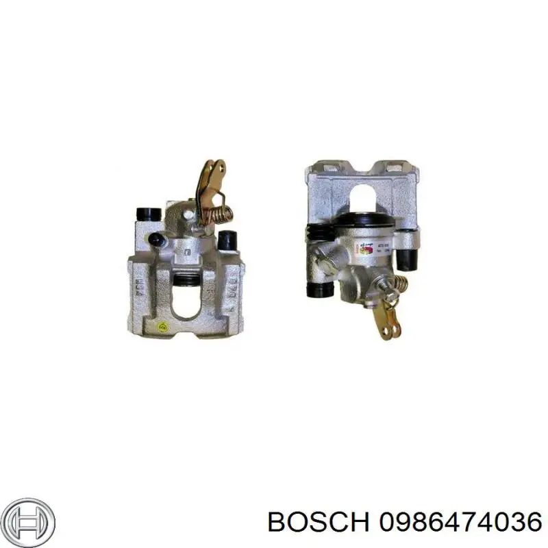 Суппорт тормозной задний правый 0986474036 Bosch