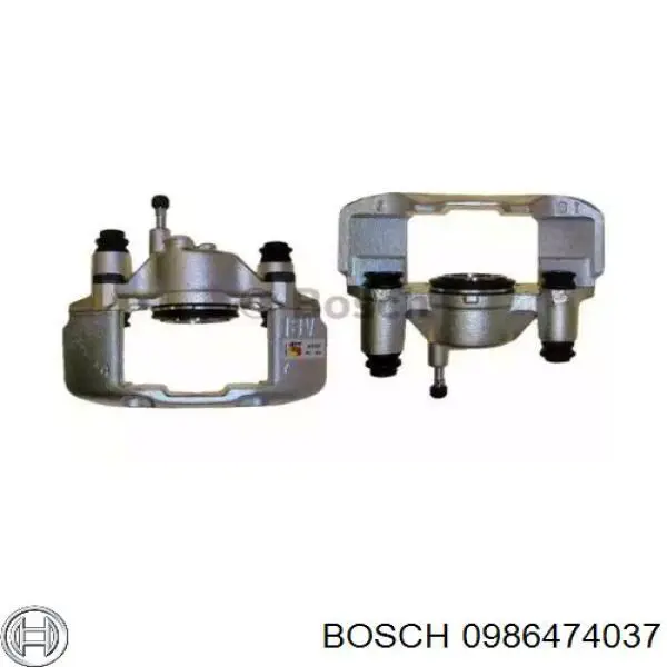 Суппорт тормозной передний правый 0986474037 Bosch