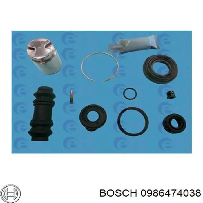 Суппорт тормозной задний правый 0986474038 Bosch