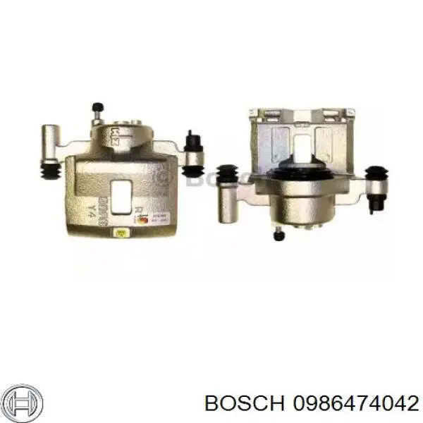 Суппорт тормозной передний правый 0986474042 Bosch