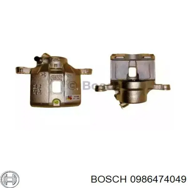 Суппорт тормозной передний правый 0986474049 Bosch