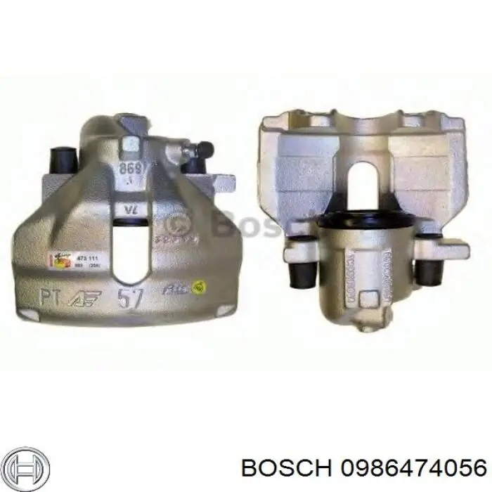Тормозной суппорт правый задний Bosch 0986474056 цена, от 40.33 USD
