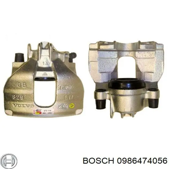 Купить 0986474056 Bosch Суппорт задний правый