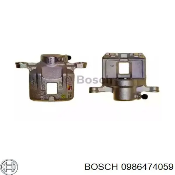 Суппорт тормозной задний правый Bosch 0986474059