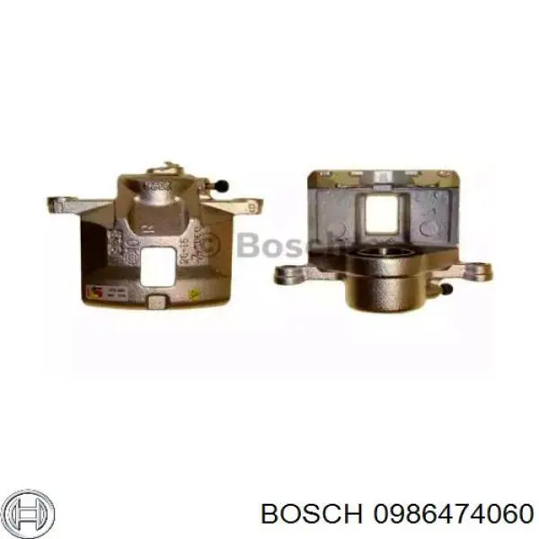 Суппорт тормозной передний правый 0986474060 Bosch