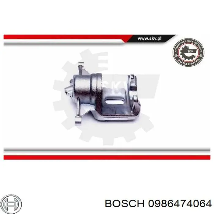 Суппорт тормозной передний правый 0986474064 Bosch