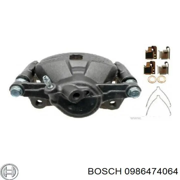Суппорт тормозной передний правый Bosch 0986474064