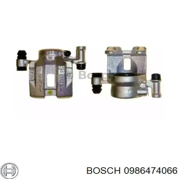 Суппорт тормозной передний правый 0986474066 Bosch