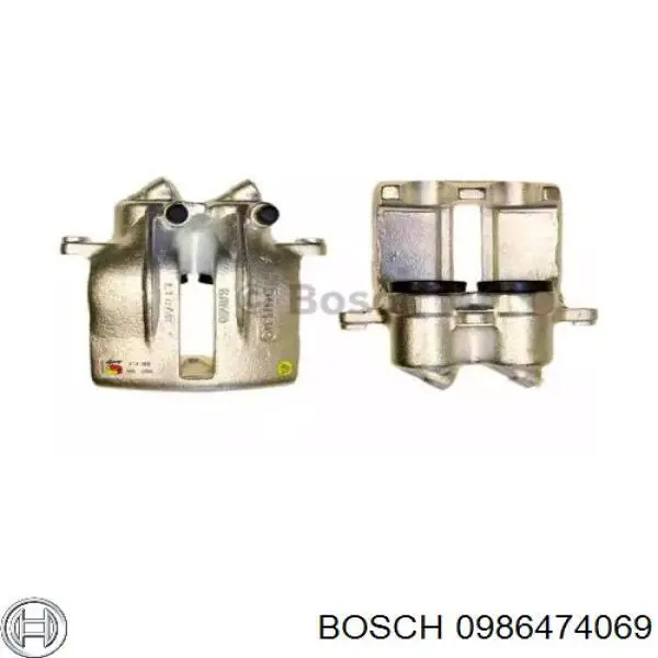 0 986 474 069 Bosch суппорт тормозной передний правый