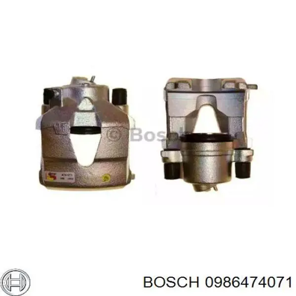 0 986 474 071 Bosch суппорт тормозной передний правый