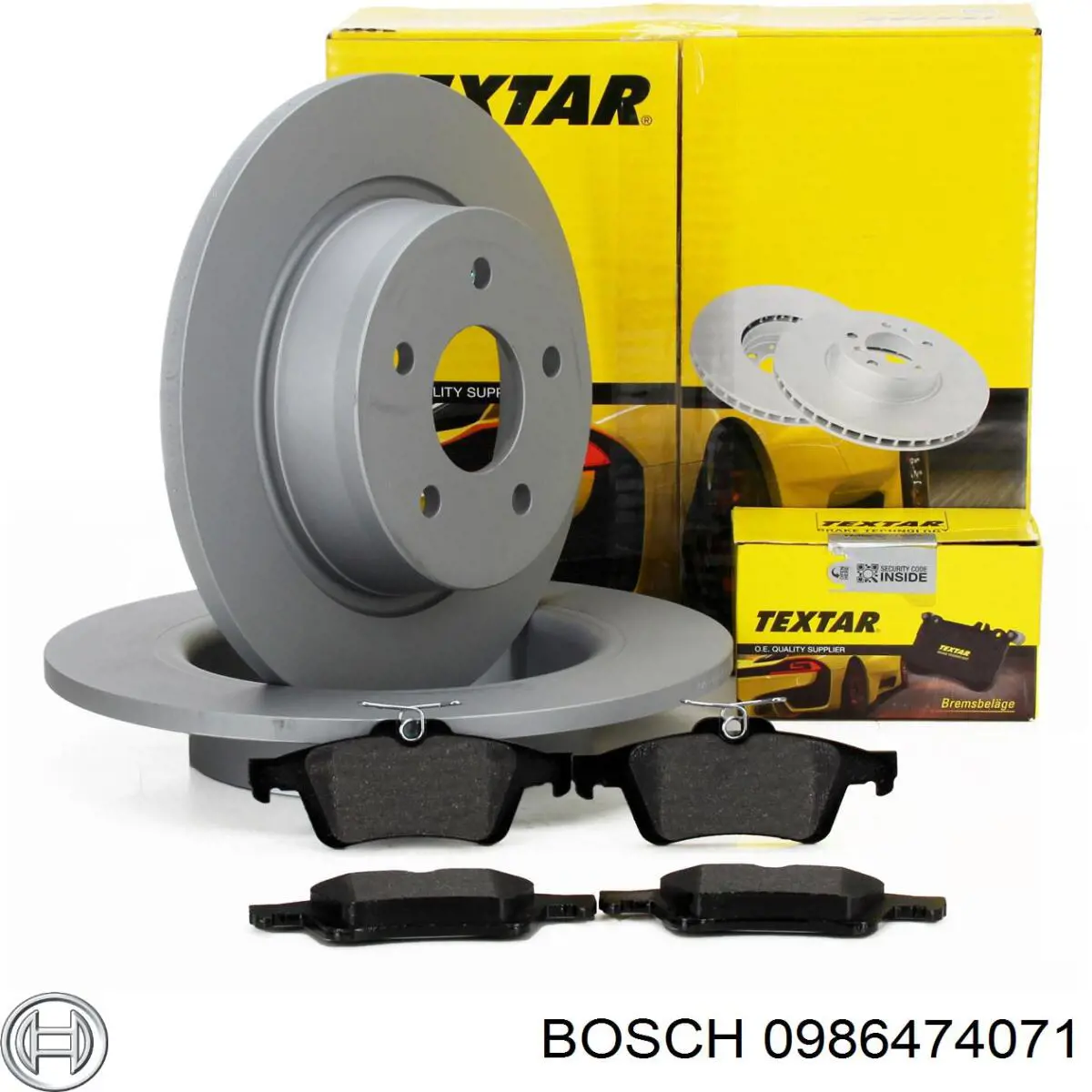 Купить 0986474071 Bosch Суппорт тормозной передний правый