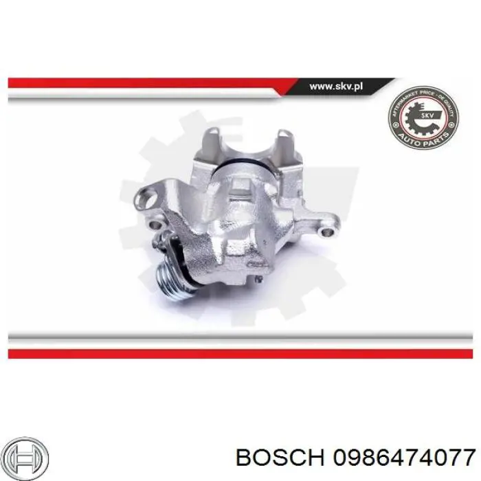 Тормозной суппорт правый задний Elstock 870167 цена, от 61.89 USD