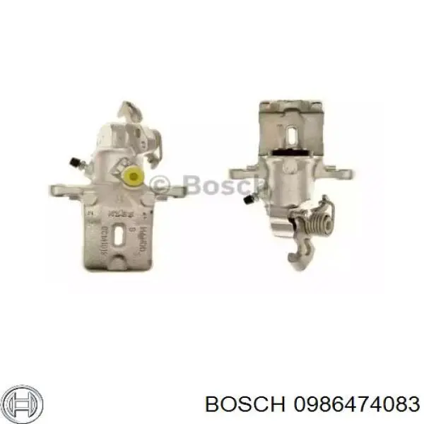 Суппорт тормозной задний правый 0986474083 Bosch