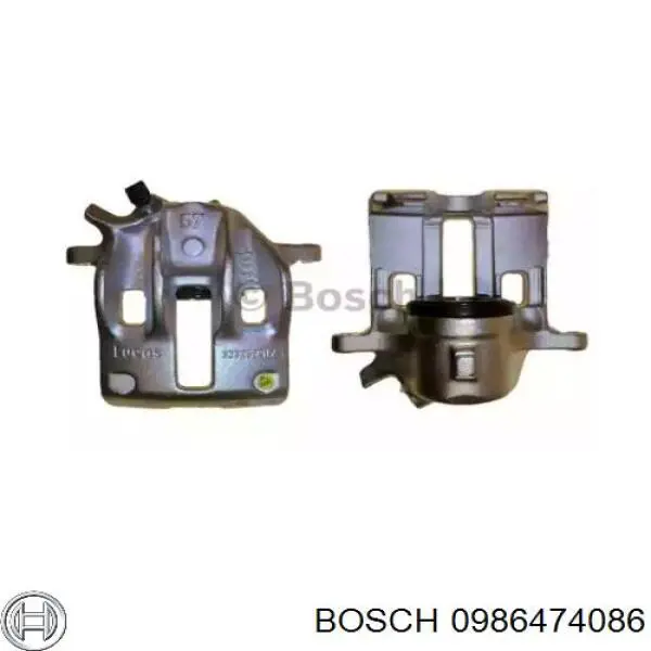 Суппорт тормозной передний правый 0986474086 Bosch