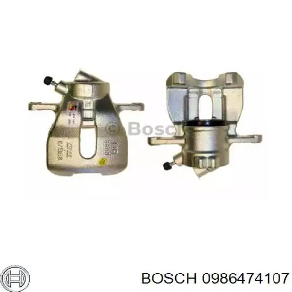 Суппорт тормозной передний правый 0986474107 Bosch