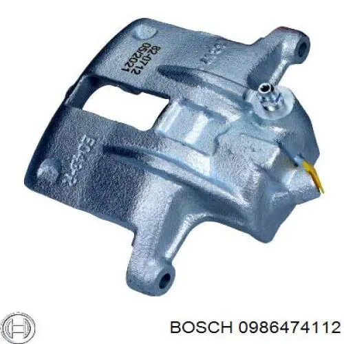 Купить 0986474112 Bosch Суппорт тормозной передний правый