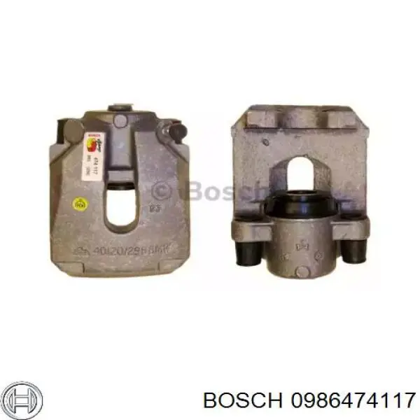 Суппорт тормозной задний правый 0986474117 Bosch